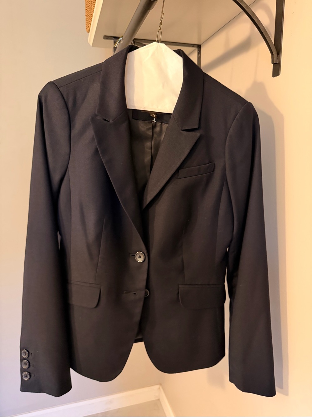 The Limited Navy Women's Blazer Suit Jacket, Pant and Pencil Skirt Set